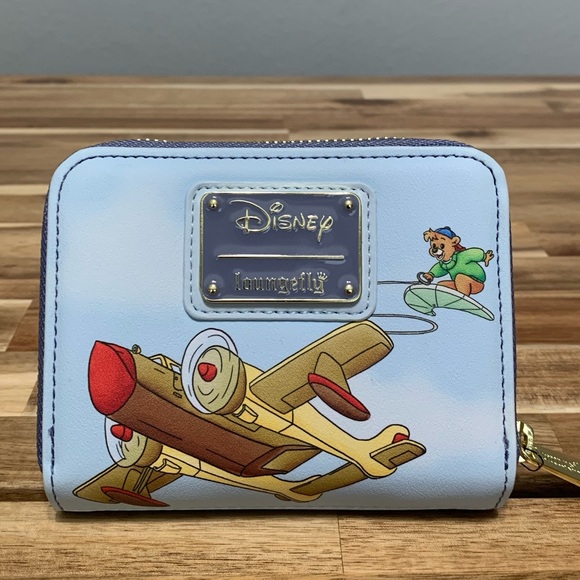 Loungefly Talespin Crew Group Portrait Mini Backpack & Small Zip Wallet - Picture 10 of 10